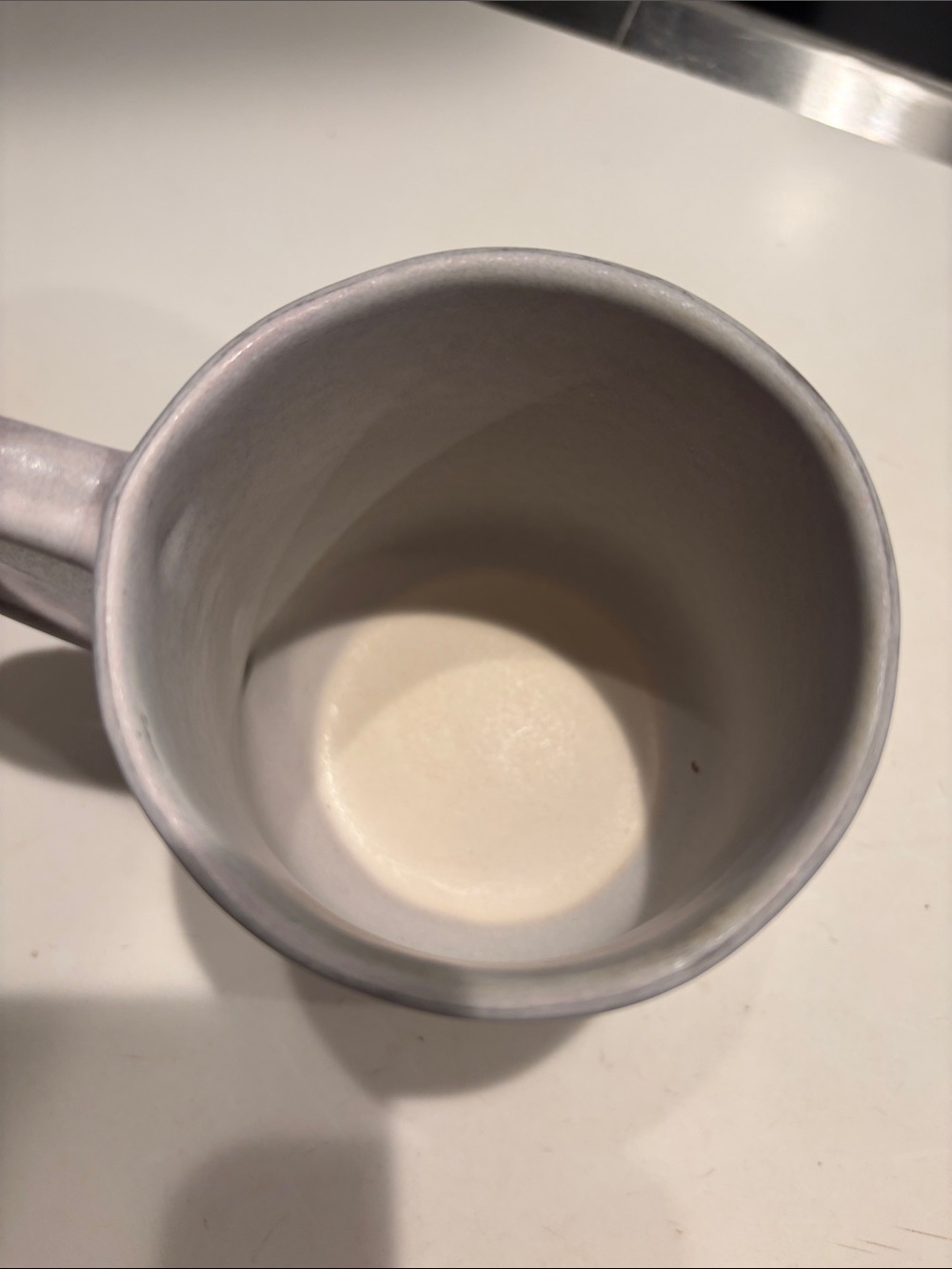 Crate & Barrel “P” Intial Mug - Picture 2 of 5